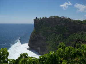 Bali - Monkey Temple - Cliff far